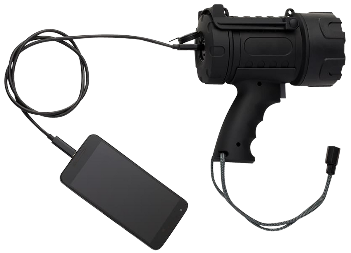 Browning High Noon Pro USB LED Spotlight 110-1400 Lumens Black Polymer — view 3