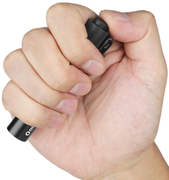 Olight i3T 2 EOS 200 Lumens Black Anodized Aluminum EDC Flashlight — view 3