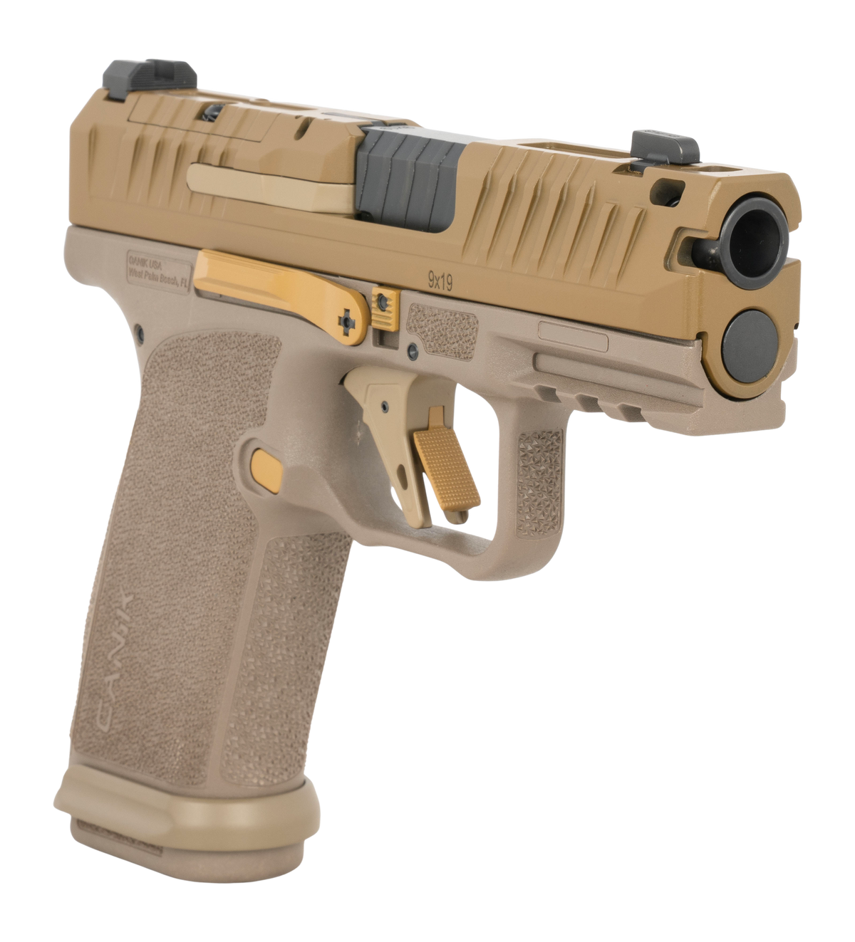 Canik Mete MC9 Prime 9mm Luger 3.64" 17+1 Semi-Auto Pistol - Two-Tone — view 3