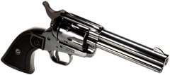 Taurus Deputy 357 Mag 4.75" 6-Shot SAO Small Frame Revolver - Polished Black — view 3