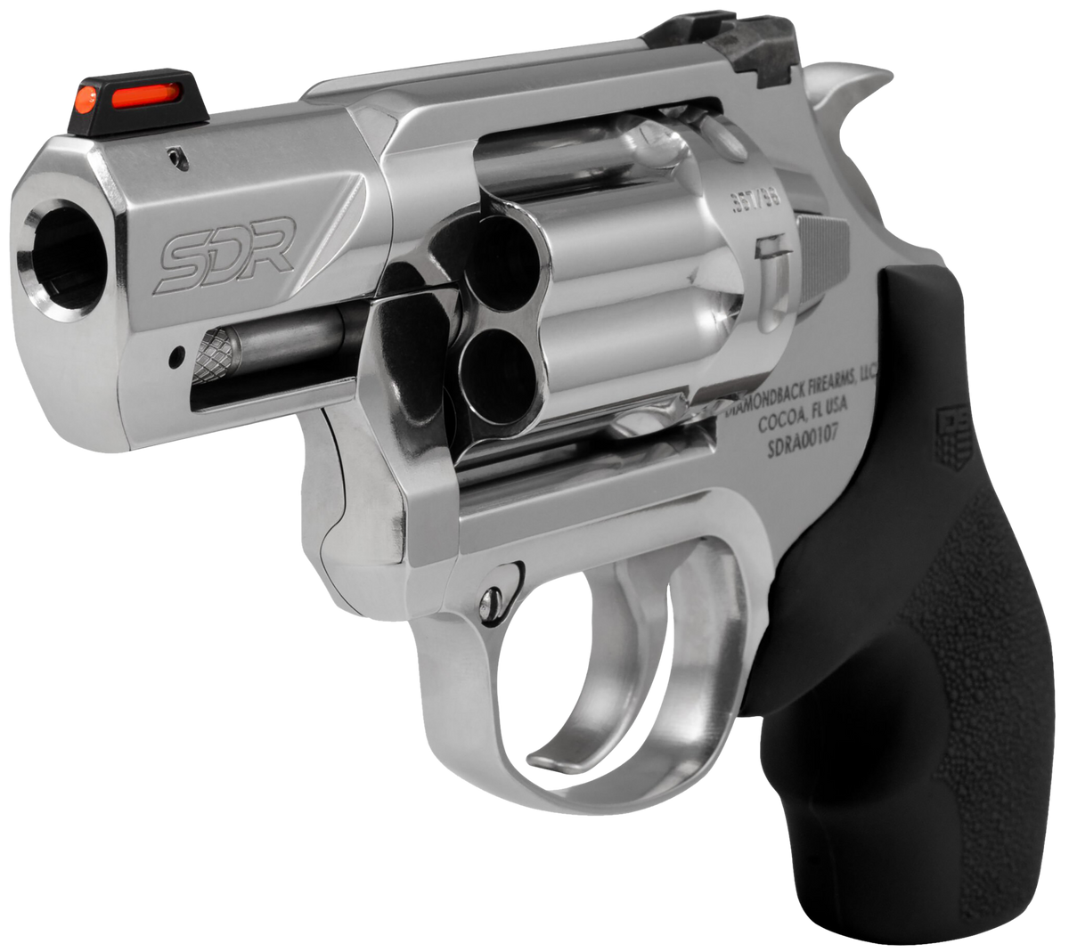 Diamondback SDR 357 Mag 2" 6rd DA/SA Polished Stainless Revolver — view 3