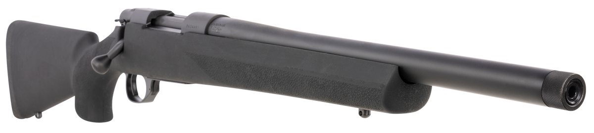 Howa M1500 HS Precision 6.5 Creedmoor 16.25" 5+1 Bolt Action Rifle - Black Hogue Stock - HHGB65C16 — view 3