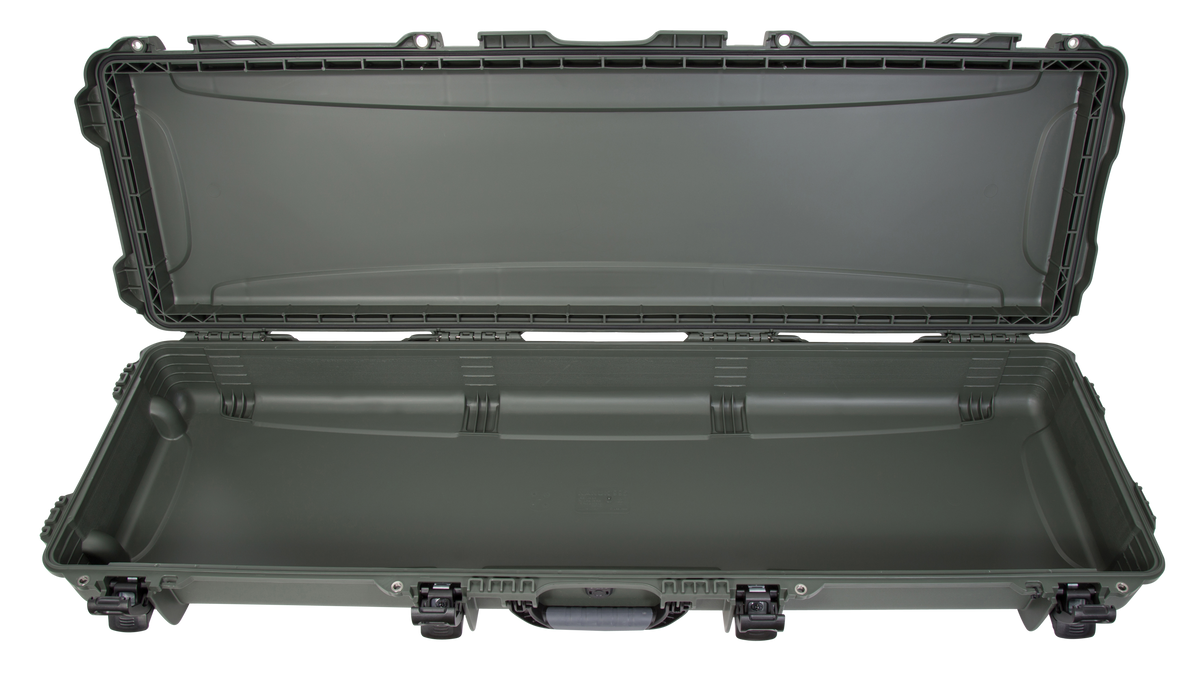 Nanuk 995 52" Olive Resin Rifle Case w/ Foam Padding — view 3