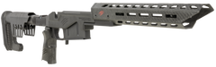 Fierce Firearms LACHSBL AR-15 Long Action Chassis Kit - Magnesium Frame, Folding Stock — view 3