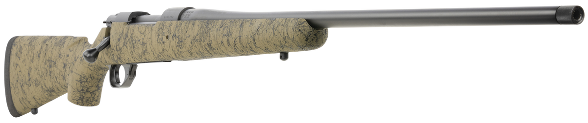 Howa M1500 HS Precision 300 Win Mag 24" 3+1 Bolt Action Rifle - Green/Black Webbed Stock — view 3