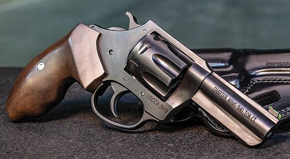 Charter Arms Professional 32 H&R Mag 3" 7-Shot SAO Revolver - Walnut — view 3