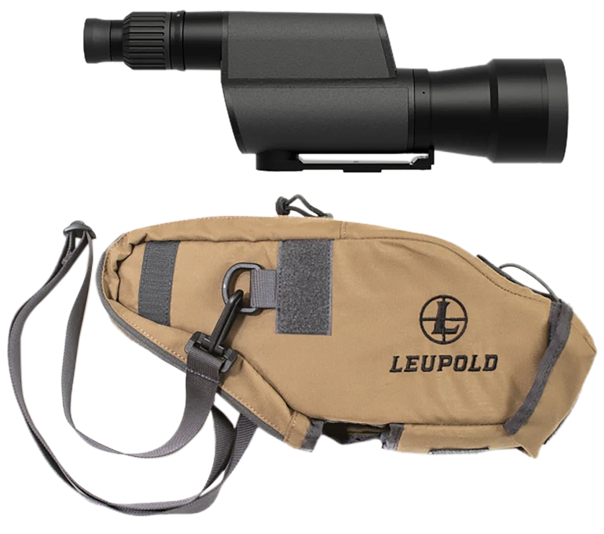 Leupold Mark 4 20-60x80mm TMR FFP Spotting Scope - Straight Body Black — view 3