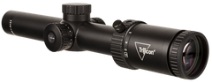 Trijicon Credo HX 1-6x24mm 30mm Tube Illuminated Green MOA Segmented Circle Riflescope - Satin Black — view 3