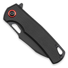 CobraTec Knives Wolverine 3.13" Automatic Drop Point D2 Steel Black TiCN Blade G10 Handle — view 3