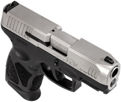 Taurus G3C 40 S&W 3.26" 10+1 Semi-Auto Pistol - Matte Stainless Slide, Black Polymer Frame — view 3