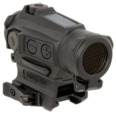 Holosun HE515CT-RD 515 1x 20mm 2 MOA Red Dot/65 MOA Circle Multi-Reticle Reflex Sight - Black Titanium — view 3