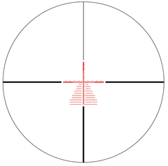 Konus 7295 Eternity 6-24x50mm 30mm Tube FFP Illuminated Red PRS Ballistic Riflescope — view 3