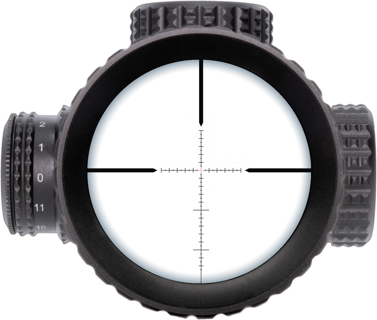 TruGlo TX6 3-18x50mm 30mm Tube FFP Riflescope - Matte Black Anodized — view 3