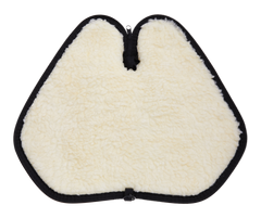 Heritage Cases 8613 Handgun Case 13" Brown Suede w/Black Trim, Faux Sherpa Lining & Foam Padding — view 3