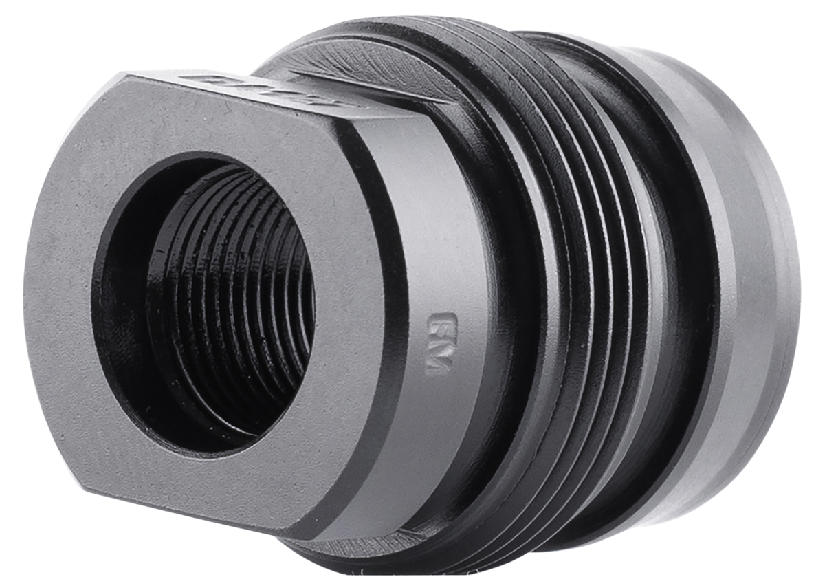 Dead Air Xeno Xero 9mm 1/2x28 Black Nitride Muzzle Device — view 3