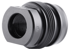 Dead Air Xeno Xero 9mm 1/2x28 Black Nitride Muzzle Device — view 3