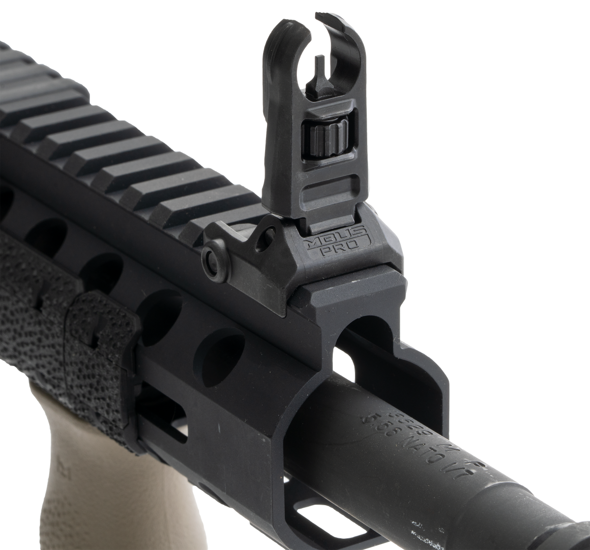 Magpul Industries MBUS Pro Front Sight All-Steel Black - Picatinny Rail — view 3