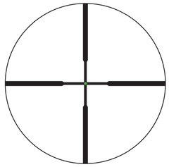 Trijicon AccuPoint 4-24x50mm 30mm Tube Illuminated Duplex Green Dot Riflescope - Satin Black — view 3