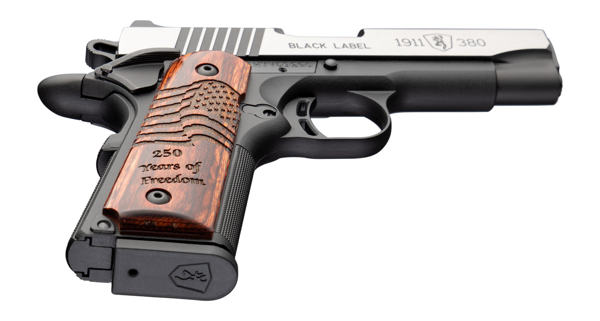Browning 1911 Black Label Medallion Pro 250 Compact 380 ACP 3.63" 8+1 Semi-Auto Pistol — view 3