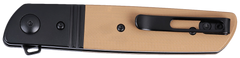 Columbia River CRKT 5720B Bamboozled 3.34" Folding Tanto Plain D2 Black Oxide Bronze/Black G10 — view 3