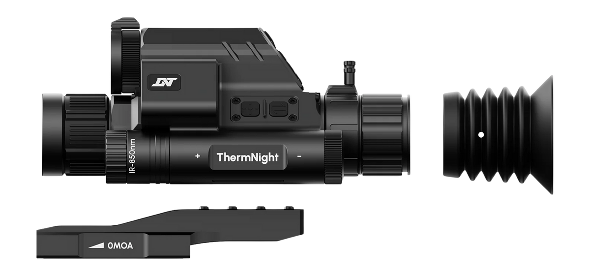 DNT Optics ThermNight TNC335R 2.5-10x 35mm Thermal/Day/Night Vision Rifle Scope w/ Laser Rangefinder — view 3