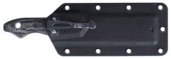 Columbia River CRKT 4037 Razel 2.97" Fixed Plain Satin D2 Weathered Resin Infused Fiber Handle — view 3
