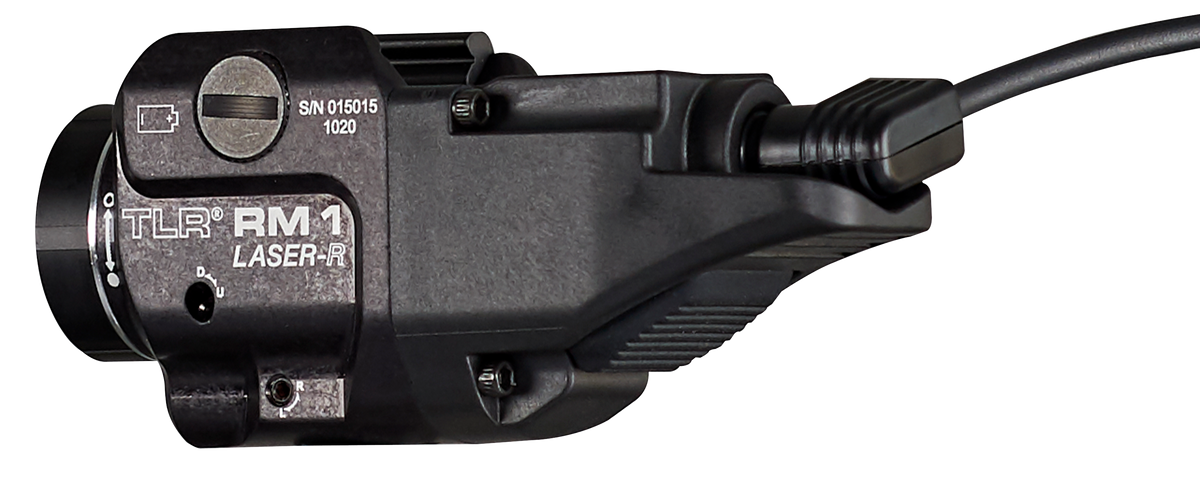 Streamlight 69445 TLR-1 RM 500 Lumen Weapon Light w/Red Laser Black Anodized Aluminum — view 3