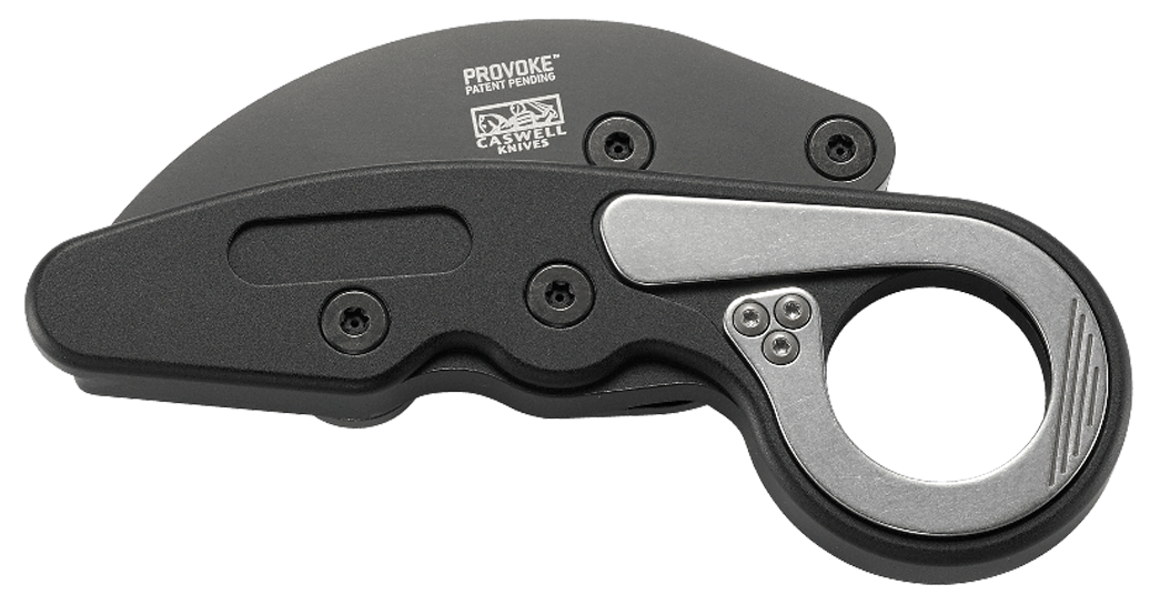 Columbia River CRKT 4042 Provoke First Responder 2.41" Folding Hawkbill Plain D2 Steel Black TiN Black Aluminum Handle — view 3