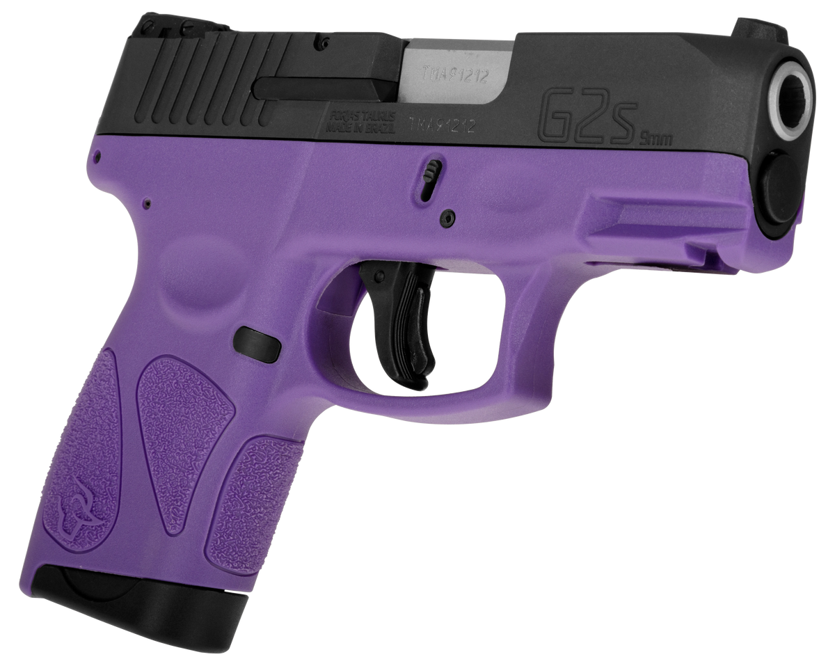 Taurus G2S 9mm Luger 3.26" 7+1 SAO Semi-Auto Pistol - Dark Purple — view 3