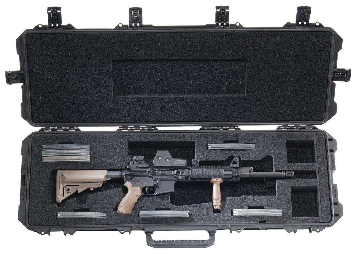 Pelican Storm IM3200 44" Long Gun Case Black HPX Resin — view 3