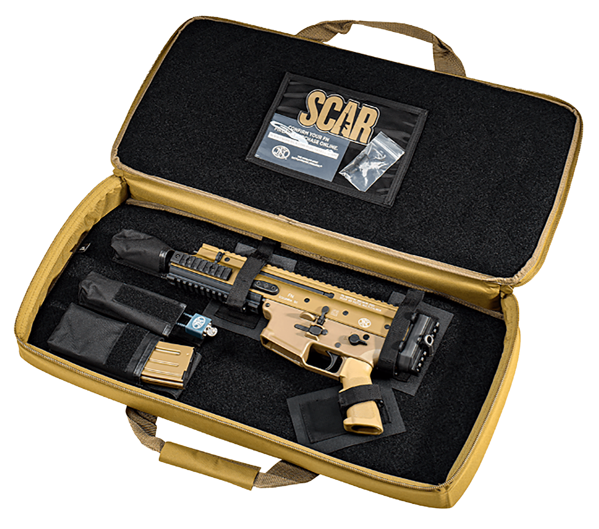 FN SCAR 15P 5.56x45mm NATO 7.5" 30+1 Semi-Auto Pistol - FDE — view 3