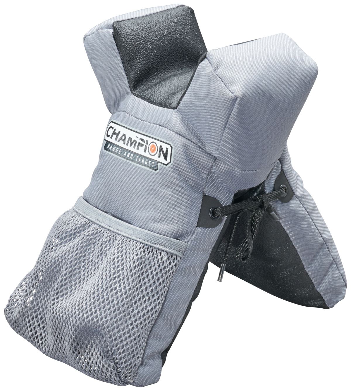 Champion Targets 40895 Rail Rider Front Shooting Bag Gray w/Black Panels — view 3