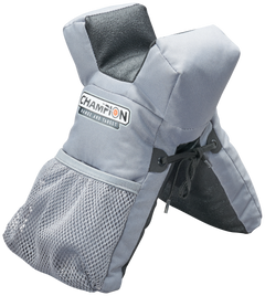 Champion Targets 40895 Rail Rider Front Shooting Bag Gray w/Black Panels — view 3