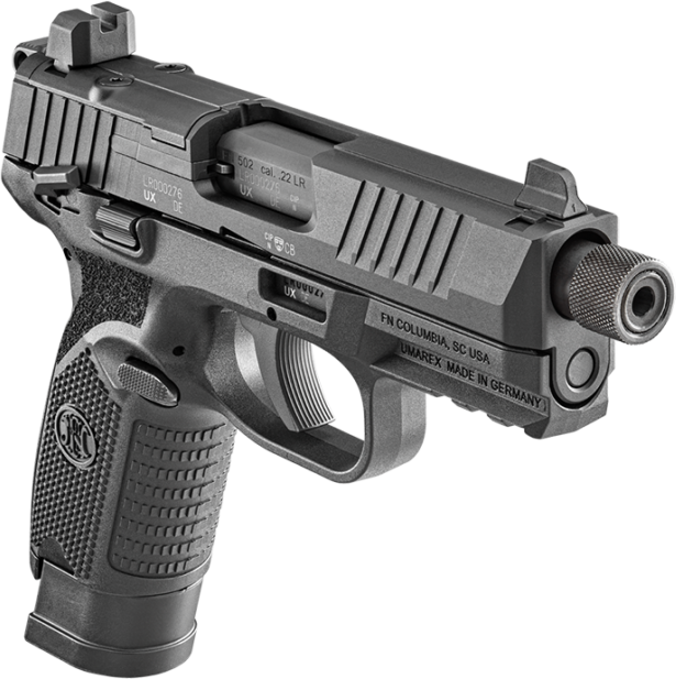 FN 502 Tactical 22 LR 4.6" 10+1 Semi-Auto Pistol — view 3