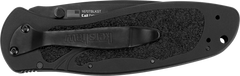 Kershaw Blur 3.4" Tanto Folding Knife Part Serrated Black DLC — view 3