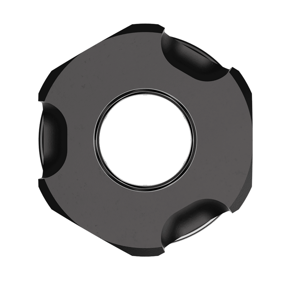Liberty Precision Machine Liberty Bell Muzzle Brake 5/8x24 Black Stainless Steel 1.70" — view 3
