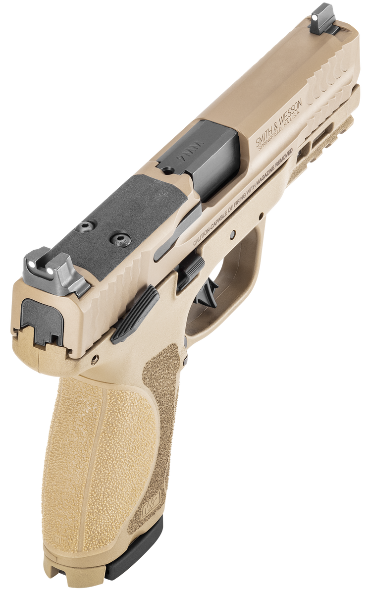 Smith & Wesson M&P 9 M2.0 Compact 9mm 4" 10+1 Semi-Auto Pistol - Flat Dark Earth Cerakote - MA Compliant — view 3