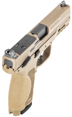 Smith & Wesson M&P 9 M2.0 Compact 9mm 4" 10+1 Semi-Auto Pistol - Flat Dark Earth Cerakote - MA Compliant — view 3