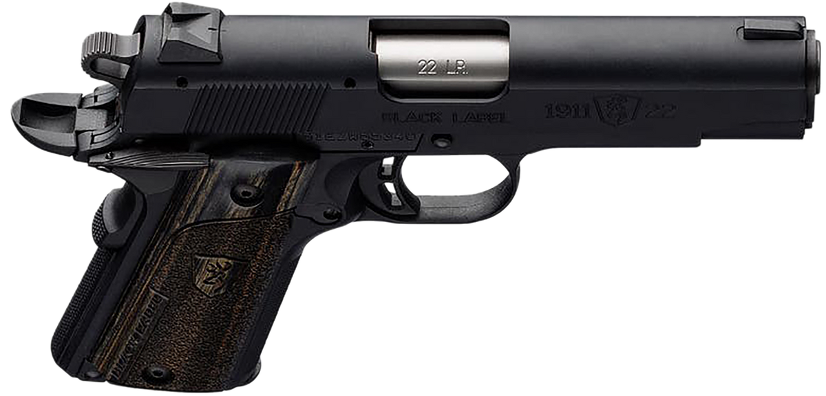 Browning 1911-22 Black Label Compact 22 LR 3.63" 10+1 SAO Pistol — view 3