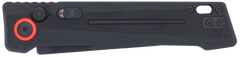CobraTec Knives Inferno 3.50" OTF Tanto Plain D2 Steel Automatic Knife - Black TiCN — view 3