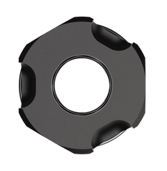 Liberty Precision Machine Liberty Bell Muzzle Brake 1/2x28 Black Nitride 1.70" — view 3