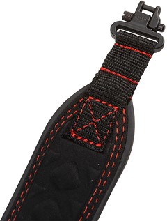 Allen 8375 Vapor Black/Red Nylon/BakTrak Adjustable Rifle Sling 1.75" — view 3