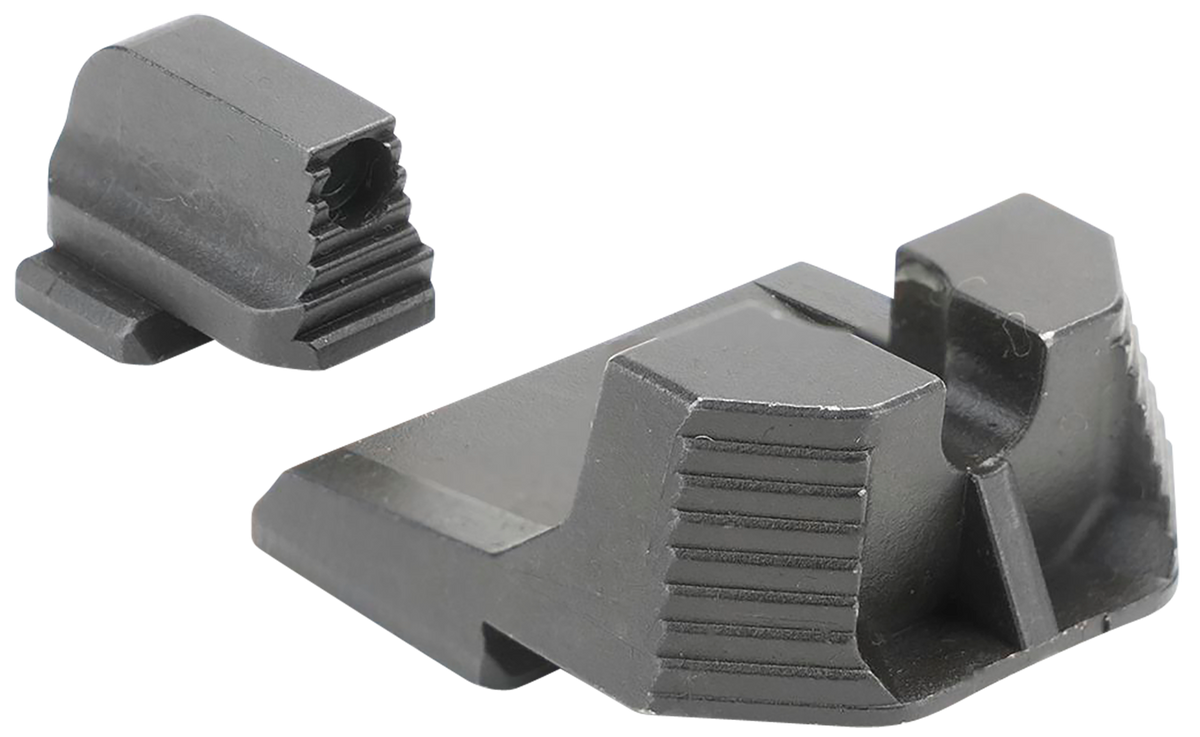 Strike Industries Strike Iron Sights M&P/M&P M2.0 Suppressor Height Black/Blank Front & Rear — view 3