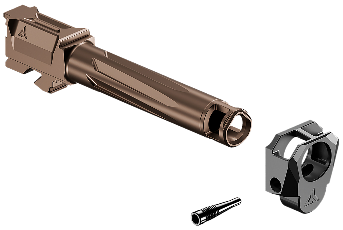 Radian Weapons Ramjet & Afterburner Glock 19 Gen4 9mm Luger 4.42" Barrel Combo - Bronze/Black — view 3