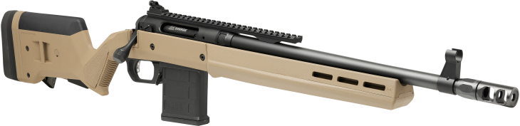 Savage 110 Scout 450 Bushmaster 16.5" 5+1 Bolt Action Rifle - Magpul Hunter FDE Stock — view 3