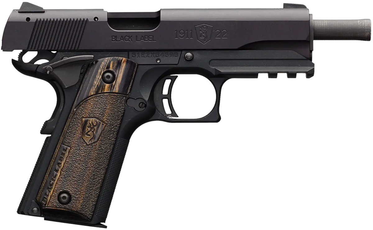 Browning 1911-22 Black Label Full Size 22 LR 4.25" 10+1 Semi-Auto Pistol — view 3