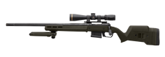 Magpul Industries Hunter 110 OD Green Synthetic Fixed Stock w/ Aluminum Bedding & Adjustable Comb for Savage 10/110 Short Action - Right Hand — view 3