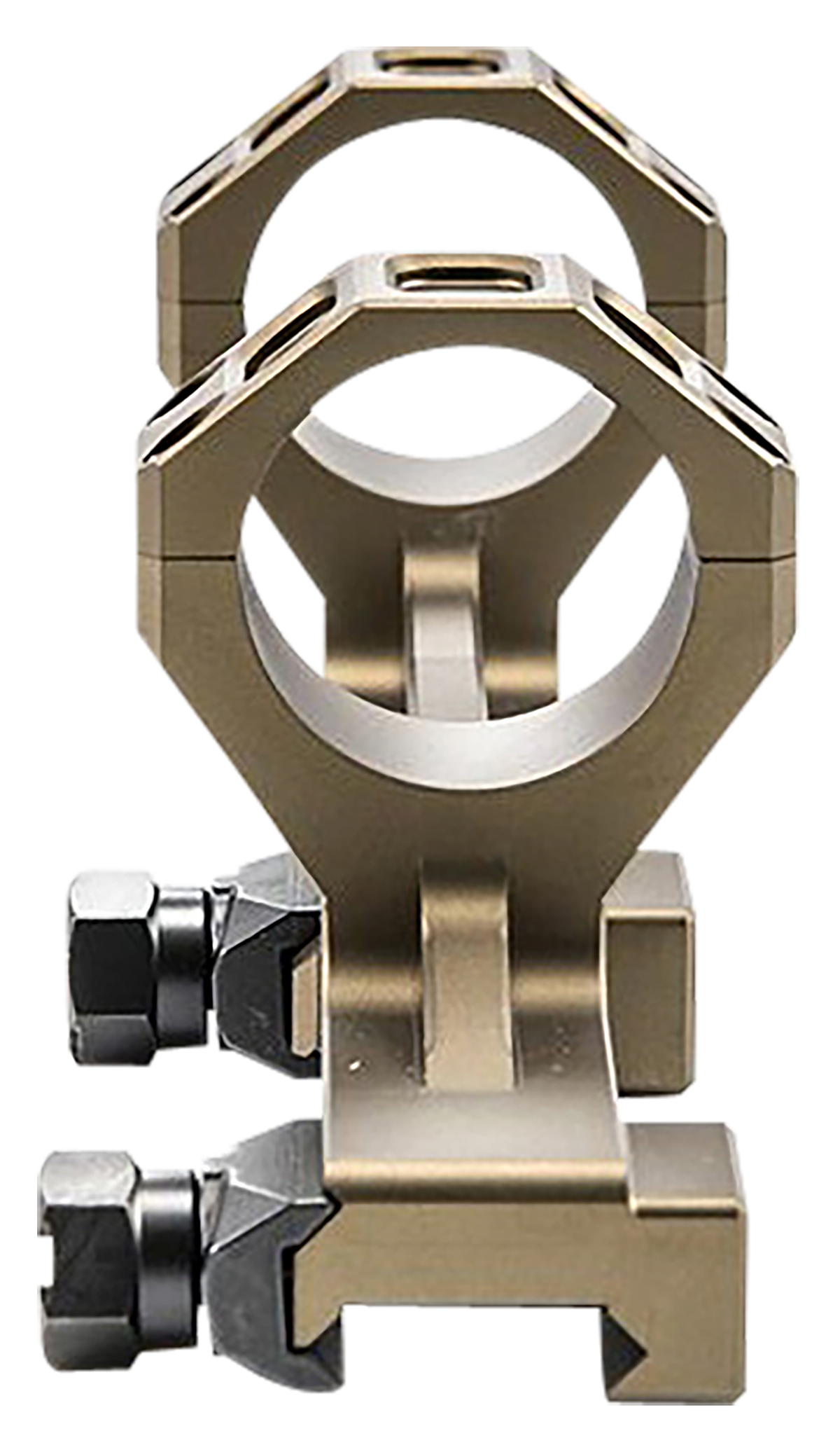 Geissele Automatics AR15 Super Precision 30mm Extended Scope Mount/Ring Combo - Desert Dirt Color Anodized — view 3
