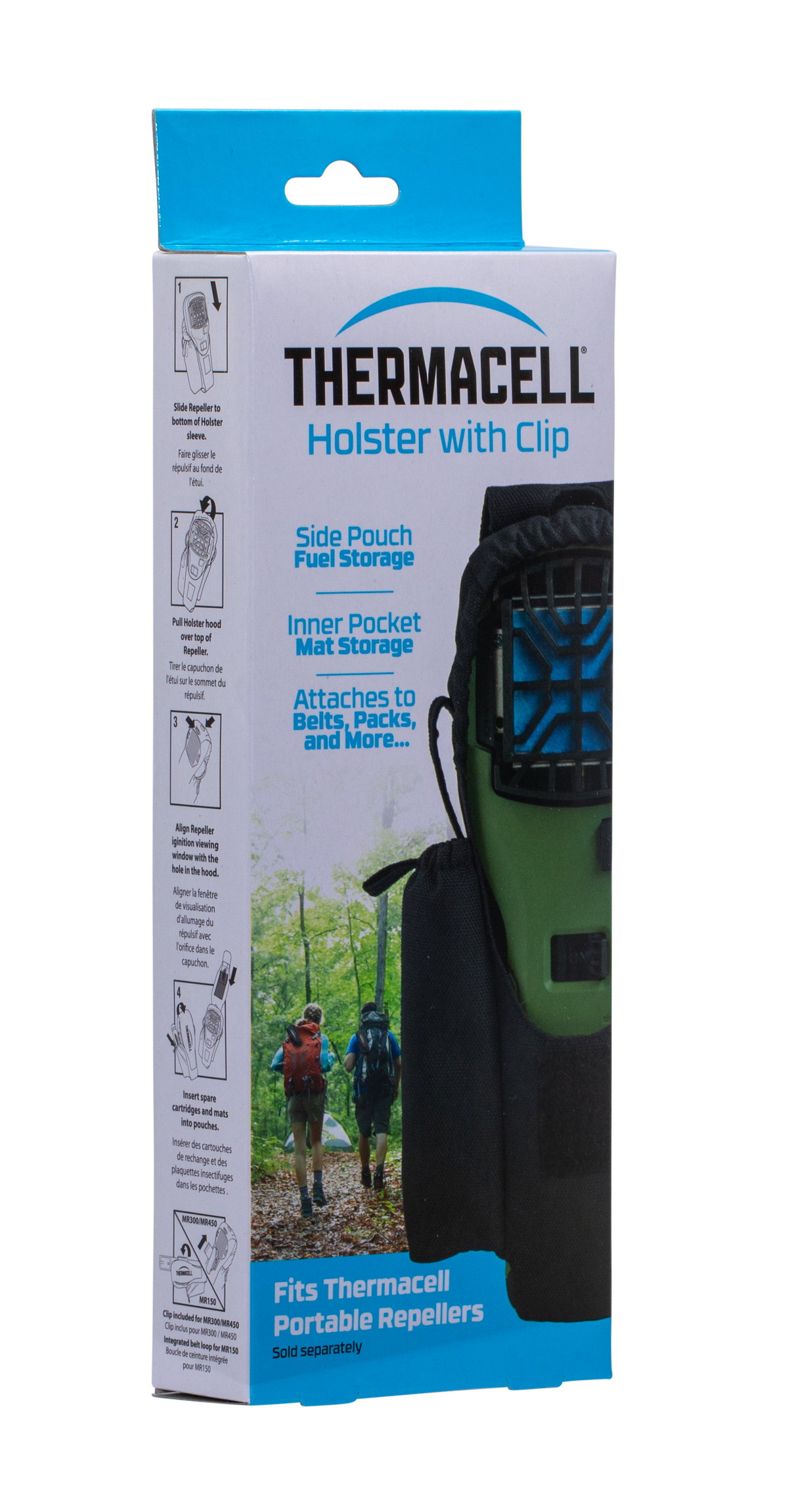 Thermacell APCL Repeller Holster Black Nylon 7.90" x 3.90" x 2" — view 3