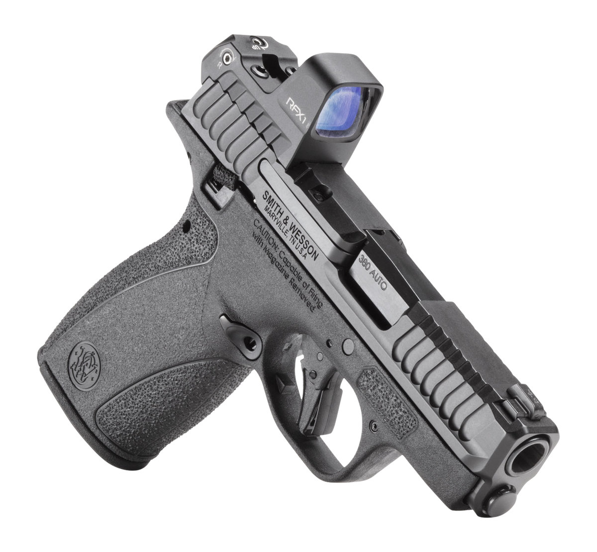 Smith & Wesson Bodyguard 2.0 .380 ACP 2.75" 12+1 Semi-Auto Micro-Compact Pistol w/Viridian RFX1 Green Dot — view 3